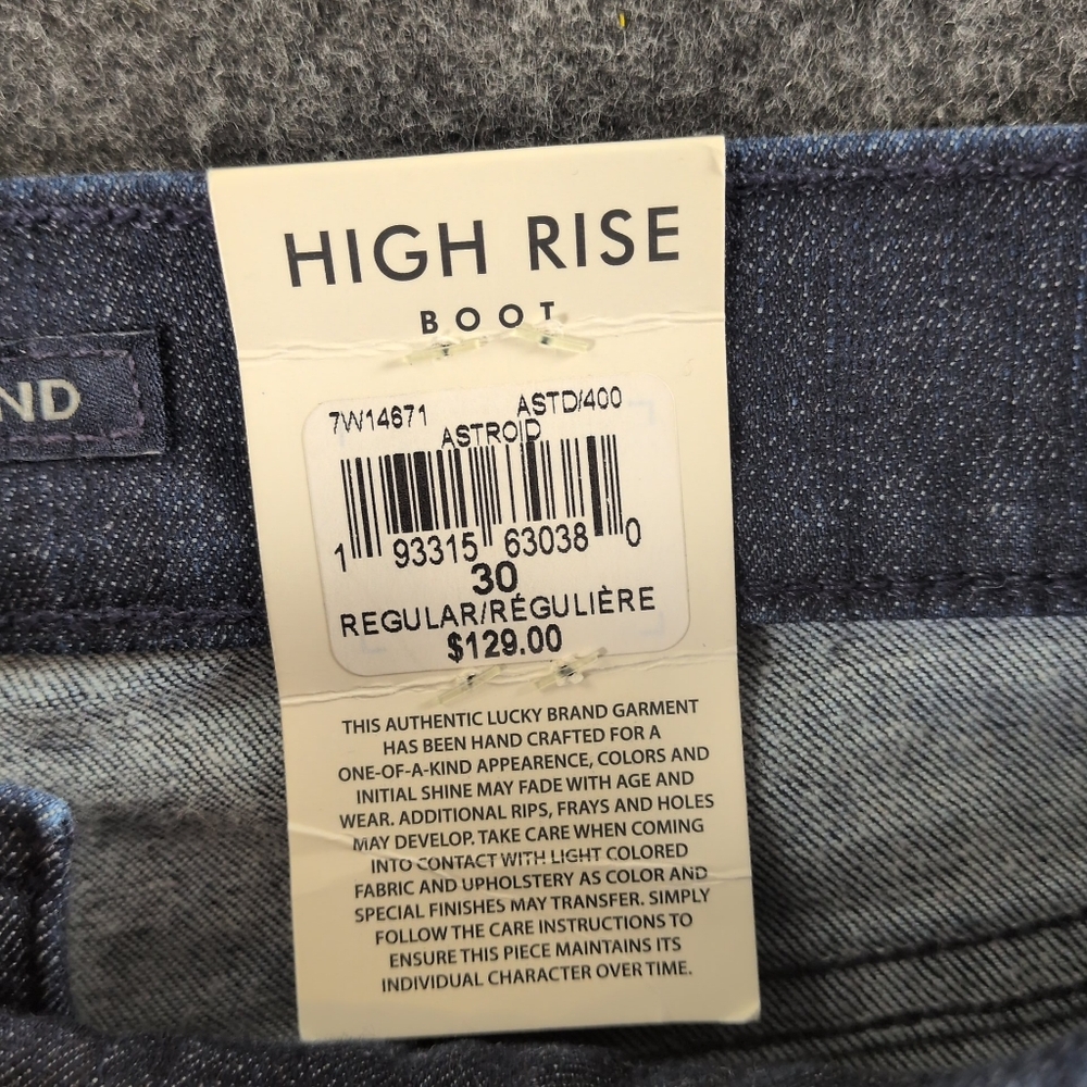 Lucky Brand high rise bootcut jeans - Picture 7 of 11